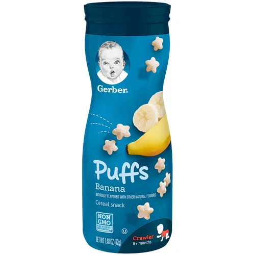 Miniatura 7 de Gerber Paquete variado de aperitivos para bebés Paquete variado de aperitivos Gerber para bebé, yogur para derretir y derretir frutas y verduras