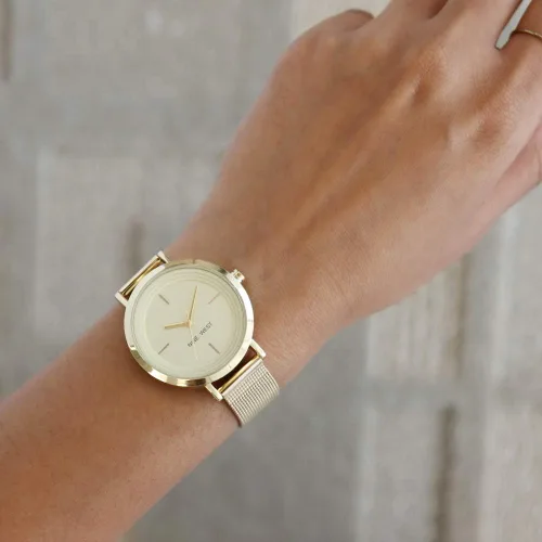 Miniatura 4 de Nine West - Reloj de brazalete de malla para mujer