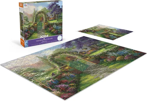 Miniatura 4 de Ceaco - Thomas Kinkade - Inspiraciones - Cabaña de colibrí - Rompecabezas de 300 piezas