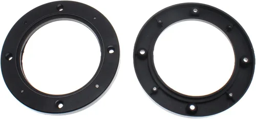Miniatura 2 de FDXGYH 2 piezas de separadores de altavoz para coche universal de 6.5 pulgadas, ABS, adaptador de montaje en anillo para altavoz de estéreo de coche