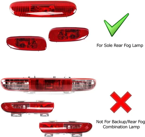 Miniatura 2 de iJDMTOY Kit de habilitación de lámpara antiniebla trasera LED compatible con MINI Cooper R56 R57 R58 F59 F55 F56 F57, incluye (1) bombilla LED