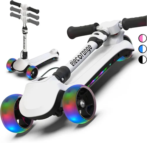 Elecorange Balance - Patinete eléctrico para niños de 2 a 9 años, 2025 actualizado, largo alcance, acelerador de pulgar amigable, cubierta y ruedas