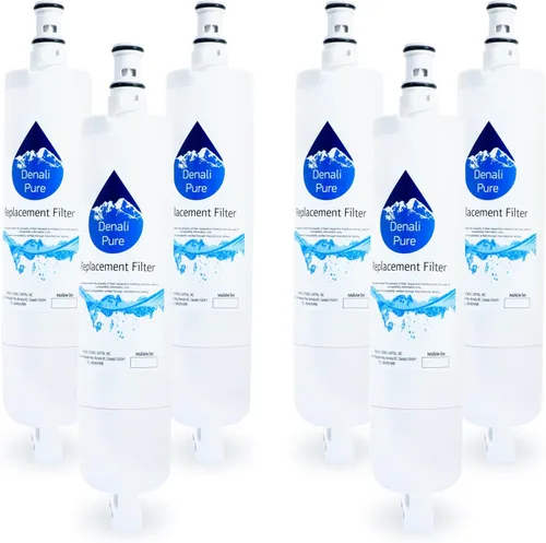 Miniatura 2 de 6-pack – Whirlpool ed25rfxfw03 Frigorífico Filtro de agua de repuesto Cartucho de filtro de agua para nevera Whirlpool 4396508, 4396510 COMPATIBLES