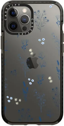 Miniatura 13 de Funda CASETiFY Impact para iPhone 12 Pro Max - Blanco Nubes - Negro Claro Nubes Blancas