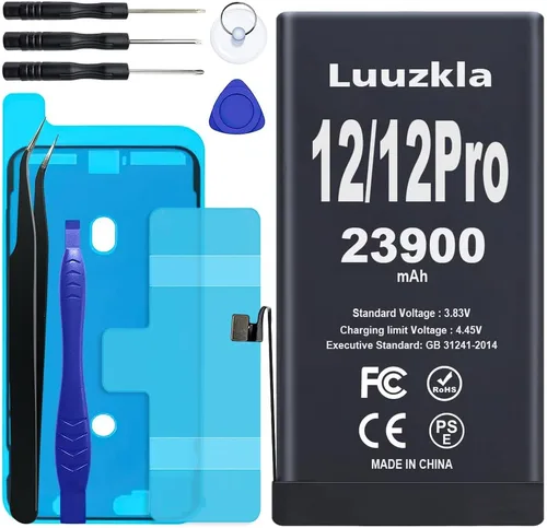 Miniatura 17 de Batería de 23900 mAh compatible con iPhone 11, nueva actualización, repuesto de batería de gran capacidad, compatible con iPhone 11, con kits
