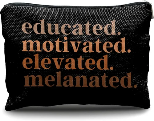 Miniatura 9 de Nogrit Bolsa de maquillaje para yoga, Negro, Cultural y versátil