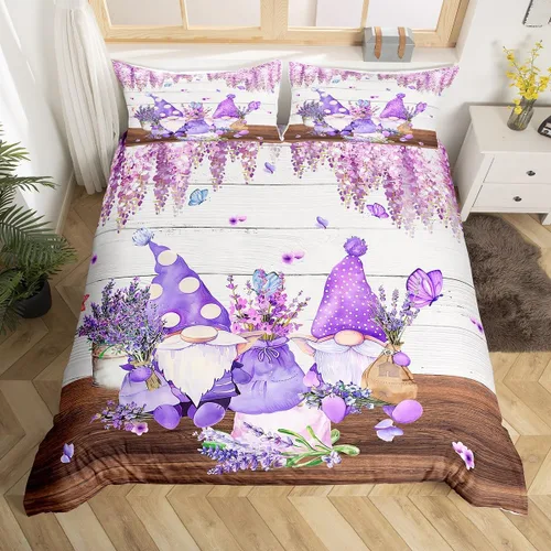 Miniatura 36 de Manfei Juego de funda de edredón occidental, tamaño individual, juego de ropa de cama de caballo de vaquero de 2 piezas, funda de edredón de cactus