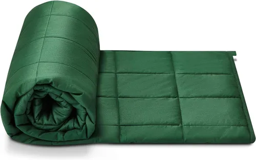 Miniatura 22 de TONGDADA Manta con peso para niños, 40 x 60 pulgadas, 10 libras, para niños de entre 80 y 125 libras, material de algodón de primera calidad