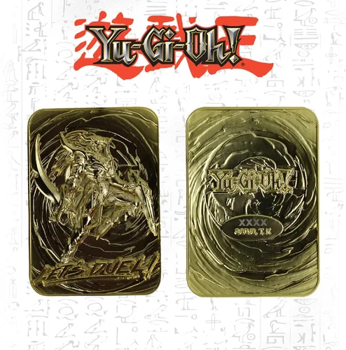 Miniatura 7 de Yu-Gi-Oh! Black Luster Soldier - Tarjeta metálica chapada en oro de 24 quilates