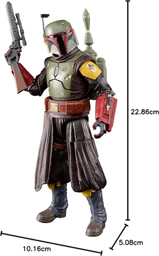 Miniatura 9 de STAR WARS The Black Series - Figura de Boba Fett (Salón del Trono), juguete de 15 cm, figura coleccionable de El libro de Boba Fett, para niños a