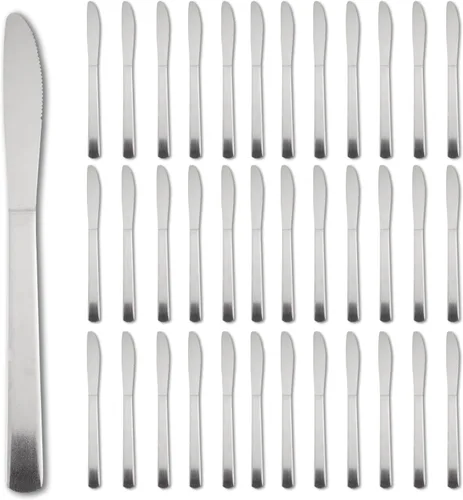 Miniatura 13 de Juego de 36 Piezas de Tenedores de Cena - Tenedores de Cubiertos de Acero Inoxidable Windsor de 7.1 Pulgadas Aptos para Lavavajillas para 36