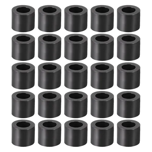 Miniatura 13 de YOKIVE 300 Pcs Black Round Spacer, Not Threaded Washers with High Insulation Effect, Keep Height Consistent, Great for M3 Screws (ABS, 3.2mmx7mmx2mm)