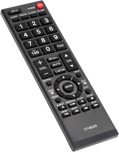 Miniatura 6 de CT-90325 - Control remoto de repuesto para Toshiba TV 55S41U 32E200U 32C100U1/2 32DT1U 55HT1 55G310U 19AV600U 22AV600U 22SL400U 24SL410U 26C100U