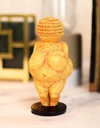 Miniatura 7 de Ebros Gift Venus of Willendorf Reproducción del Paleolítico Edad de Piedra Artefacto Estatua de Museo Decoración Mini Escultura 4.75" de Alto Dioses
