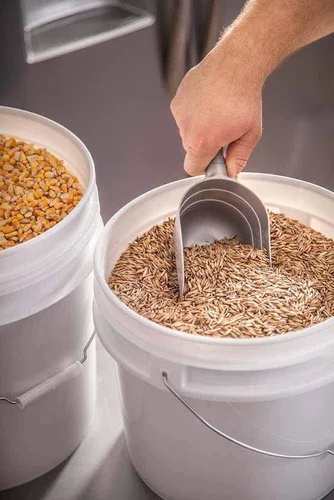 Miniatura 3 de ePackageSupply Cubo blanco de 5 galones con tapa, fabricado en Estados Unidos, grado alimenticio, cubo de plástico extra duradero resistente, cubos