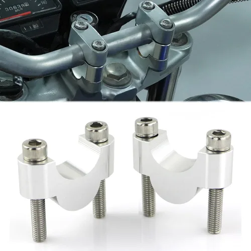 Miniatura 9 de Xitomer Elevadores de manillar de motocicleta ADV de 1 1/8 pulgadas, 1.126 in, sin abrazaderas, apto para VFR1200X, Street Triple RS, Street Triple