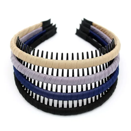 Miniatura 35 de JOBAND Diadema de Aro con Púas Multicolor, Diadema con Peine, Accesorios para el Cabello Suave y Cómodo, Antideslizante para Mujeres/Niñas