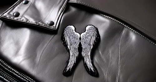 Miniatura 5 de Parche para chaleco con alas de ángel (11.0 x 7.0 - Planchar en coser)