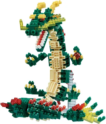 Miniatura 3 de nanoblock - Animales fantásticos - Dragón (renovación), kit de construcción de la serie Advanced Hobby