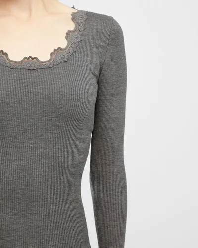 Miniatura 4 de Seda playera Regular Ls WWide Lace