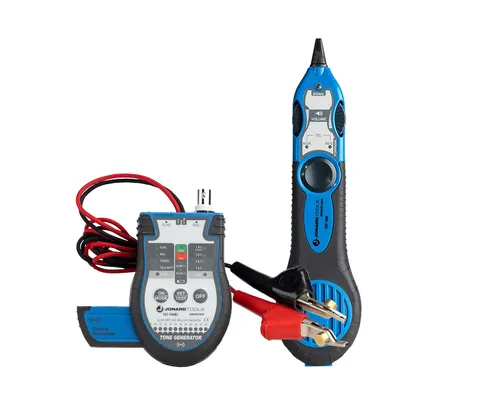 Jonard Tools TETP-901 Kit de sonda y tono de probador de cables coaxiales y de red + con clips ABN