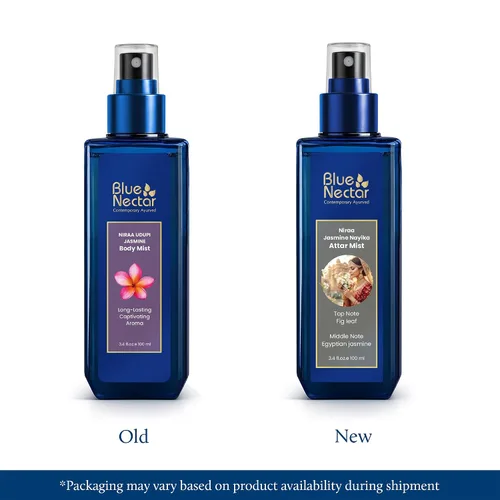 Miniatura 2 de Blue Nectar Maharani Rose Attar Mist con comino y sándalo Bruma de perfume de larga duración para mujeres Esencia floral Aerosol corporal apto