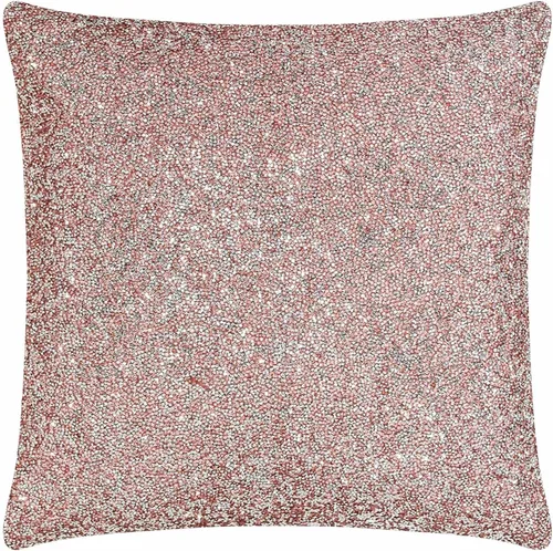 Miniatura 30 de Almohada luminosa, diamantes de imitación brillantes, terciopelo suave, inserto de fibra hipoalergénica, funda lavable, acento de decoración