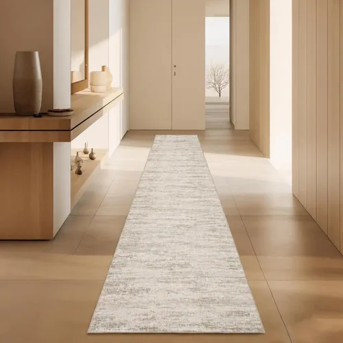 Miniatura 32 de Alfombras para pasillos antideslizantes 2x8, alfombra de pasillo moderna lavable para entrada, alfombra de piso suave resistente a manchas para Gris