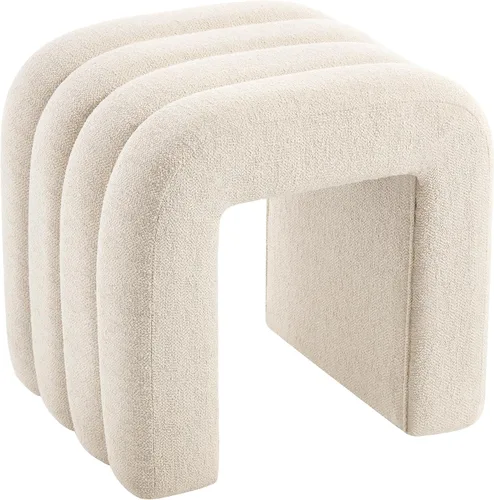 Taburete otomano multifuncional, reposapiés para sofá, taburete de tocador moderno para sala de maquillaje, sala de estar y entrada, taburete