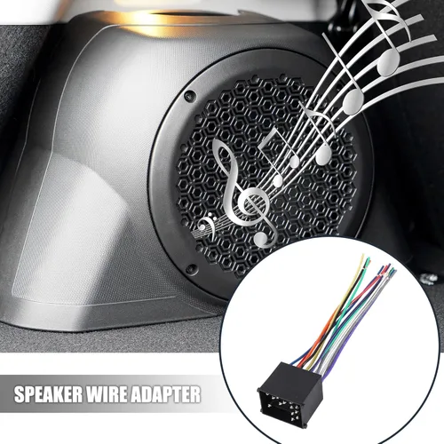 Miniatura 2 de X AUTOHAUX 70-8590 Reproductor de CD estéreo para coche Adaptador de radio de cable para BMW Serie 3 1992-1998