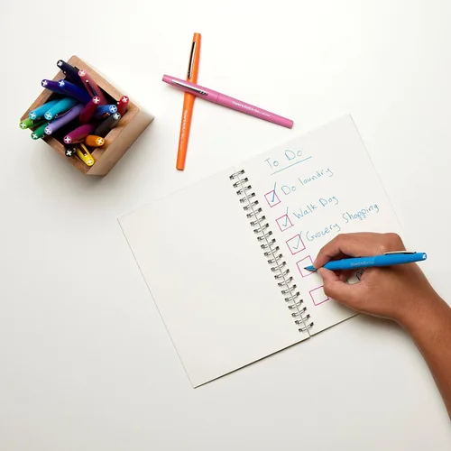 Miniatura 2 de Paper Mate Flair Bolígrafos de punta de fieltro, punta media (0.028 in / 0.7 mm), edición limitada Candy Pop, colores surtidos, 12