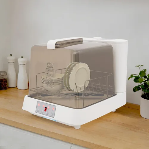 Miniatura 4 de QUEWATSA - Lavavajillas portátil, lavavajillas de encimera, lavavajillas automático con tanque de agua integrado de 5 L profundo para apartamentos