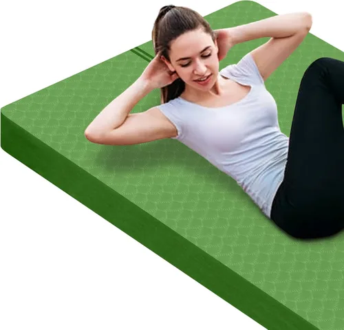 Miniatura 14 de nuveti Tapete Grande para Ejercicios - Tapete de Yoga de 15mm/20mm/30mm de Grosor Tapete de Ejercicios para Fitness, Yoga, Pilates, Estiramientos
