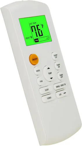 Miniatura 7 de Mando a distancia de repuesto para aire acondicionado Midea MRCOOL FRIMEC Klimaire RG57B1/BGE RG57B2/BGE RG57B/BGE RG57/BGE RG57A6/BGEF RG57A7/BGEF