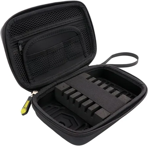 Miniatura 2 de CUESOUL BEAST Dart Case Big Darts Carrying Storage for Steel Tip/Soft Tip darts and Accessories-Black Negro-para 6