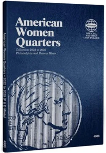 Miniatura 24 de Whitman Tablero Compacto para Coleccionista de Monedas - Mapa de Monedas de Estados Unidos, Serie de Cuartos de Moneda de 1999 – 2009 incluyendo DC