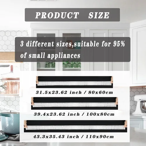 Miniatura 6 de STAYWILD 30 piezas de cubiertas protectoras para polvo de pequeños electrodomésticos de cocina, cubiertas desechables de plástico engrosadas