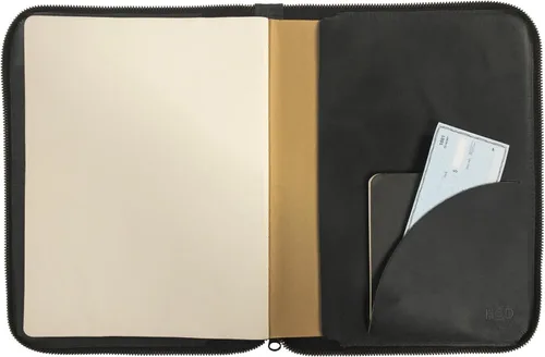 Miniatura 5 de Hide & Drink, Zippered Journal Cover for Moleskine Notebook, XL Size (7.5 x 9.75 in. Notebook NOT Included) Full Grain Leather, Handmade, Charcoal