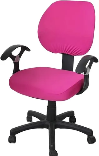 Miniatura 37 de Jinzio Funda para silla de oficina de computadora, tela protectora dividida y elástica, de poliéster, universal, para escritorio, para silla