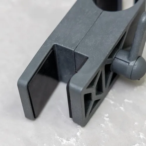 Miniatura 6 de Zadro Pistola de masaje manos libres, tejido profundo, montaje en puerta, masajeador trasero, herramienta de abrazadera de mano, agarre fuerte