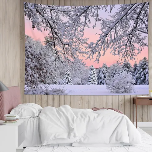 Miniatura 14 de HVEST Tapiz de mariposa para decoración de habitación, mariposas azules de fantasía en cielo estrellado, tapiz para colgar en la pared, tapiz negro