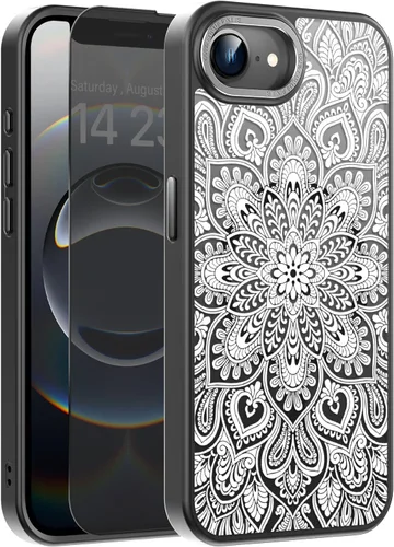 Miniatura 146 de Goodon Funda para iPhone 17 Pro con protector de pantalla de privacidad, compatible con Magsafe, a prueba de golpes, translúcida mate, bonita funda
