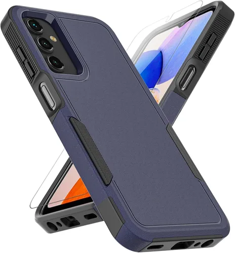 Miniatura 10 de Funda para Samsung Galaxy A15 5G: Funda protectora de doble capa resistente de servicio pesado para teléfono celular a prueba de golpes rugosa