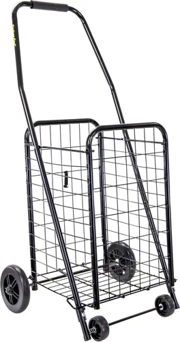 Miniatura 11 de Productos dbest - Carro de compras con ruedas para escaleras, plegable y compacto, con cesta de lavandería, carrito utilitario ligero y plegable