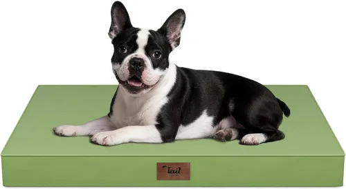 Miniatura 13 de Cama ortopédica de felpa para perros y cachorros medianos, camas impermeables para perros de 30 x 20 pulgadas con funda extraíble lavable, tapete