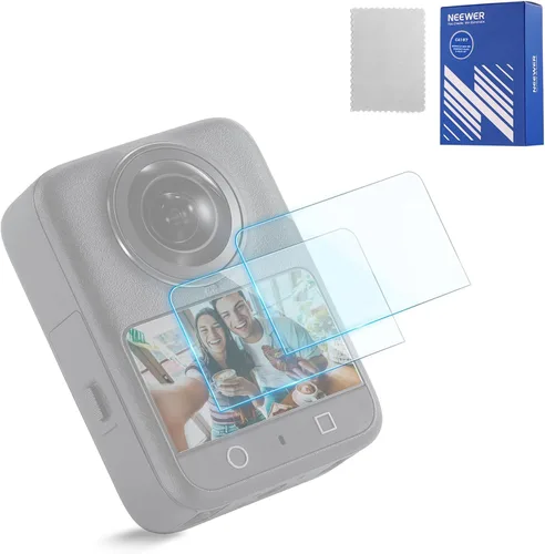 Miniatura 10 de NEEWER Kit de protectores de pantalla Pocket 4 y 3 (paquete de 2) compatible con DJI Osmo Pocket 4 y 3 Creator Combo Accesorios, 9H HD anti arañazos