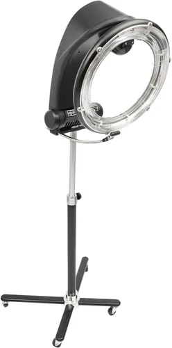 Miniatura 8 de Secador de pelo infrarrojo profesional orbiting de 1000 W - Secador de salón giratorio independiente con base giratoria giratoria, 3 funciones + 6