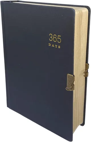 Miniatura 5 de Diario con cerradura y llaves, diario de cerraduras, 365 páginas en blanco y tamaño A5 (8.5 x 5.9 pulgadas), cuaderno de tapa dura vintage, perfecto