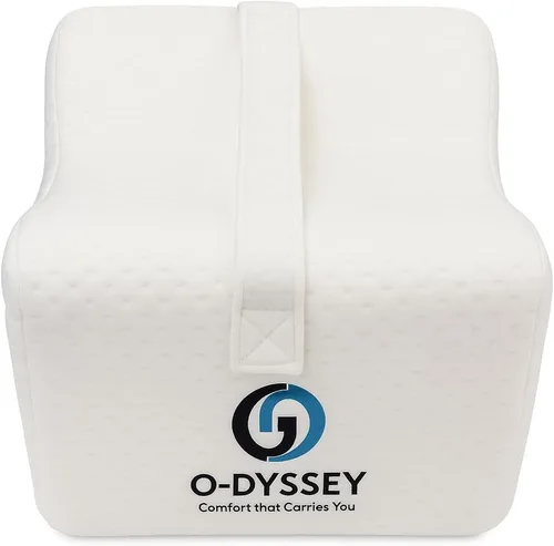 Miniatura 8 de O-DYSSEY Almohada ortopédica de rodilla para personas que duermen de lado, almohada de espuma viscoelástica para aliviar el dolor de cadera, ciática