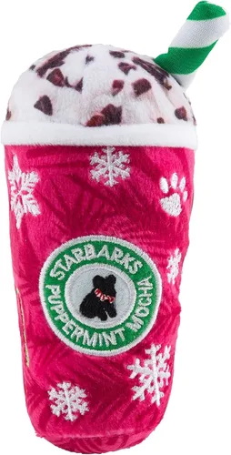 Miniatura 10 de Haute Diggity Dog Barkbells Pawtein Bar - Juguete de peluche para perros pequeños, medianos y grandes, juguetes interactivos divertidos
